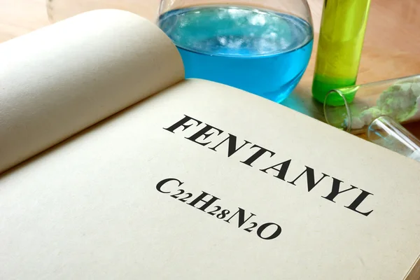 What is fentanyl? Textbook showing chemical composition of fentanyl